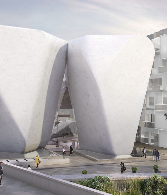 New Angers Collectors Museum / Le Musée des Collectionneurs by Steven Holl, Franklin Azzi Architecture, Paul Arene