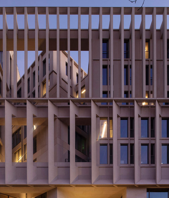 London School of Economics Marshall Building by Grafton Architects. Photograph by Nick Kane