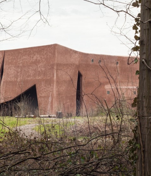 Muttenz Water Purification Plant by Oppenheim architecture. Photograph by Aaron Kohler