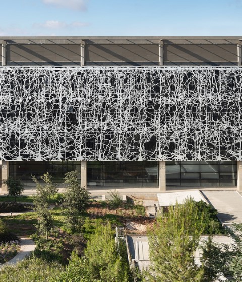 Edmond and Lily Safra Center for Brain Sciences by Foster + Partners. Photograph by Studio Harel Gilboa
