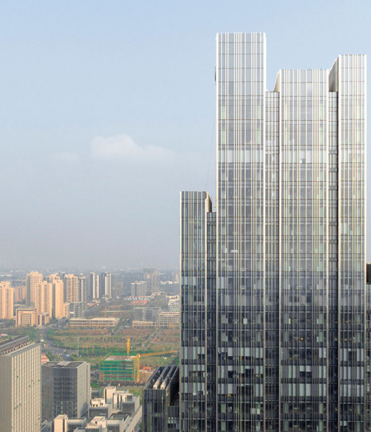 Oppo Technology & Research Centre Tower by Gianni Botsford Architects. Photograph by Xiao Shihao