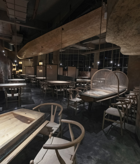 Restaurante Pu Zao por Xu Xu-Jun. Fotografía © Xu Xu-Jun