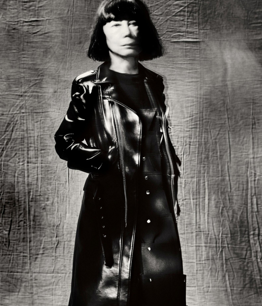 Rei Kawakubo. Photograph by Paolo Roversi / ©Comme des Garcons, courtesy Isamu Noguchi Prize