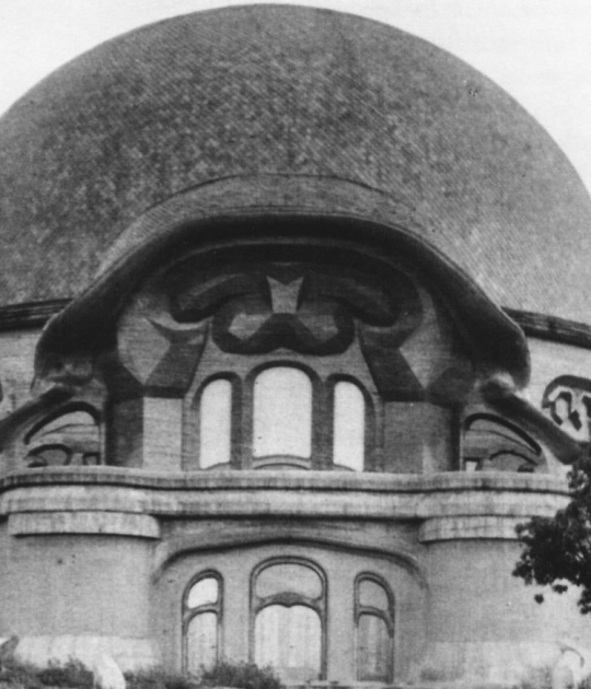 Primer Goetheanum. Al filo del expresionismo I: Rudolf Steiner. Fotografía © Cortesia de Rudolf Steiner Web