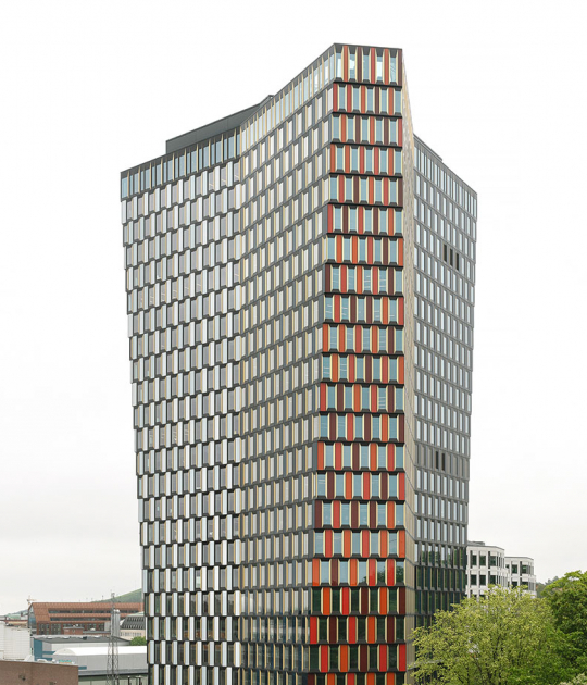 Sthlm 01 by Sauerbruch Hutton. Photograph by Jan Bitter