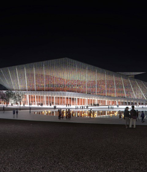 Visualización. Gran Teatro Xingtai por Snøhetta
