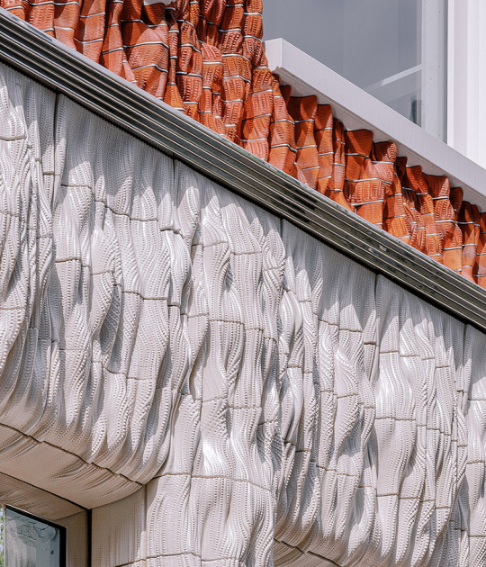3D Printed Ceramic House by Studio RAP. Photograph by Riccardo De Vecchi 