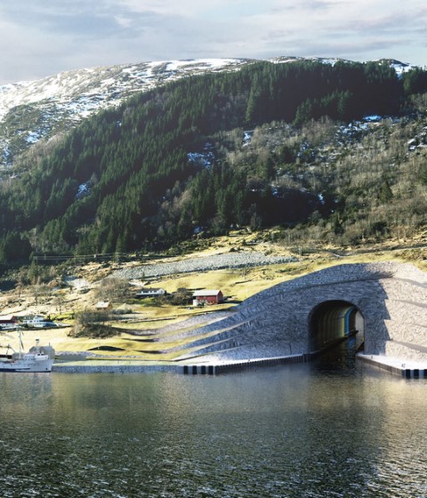 Imagen cortesía de la Administración Costera Noruega/Snøhetta