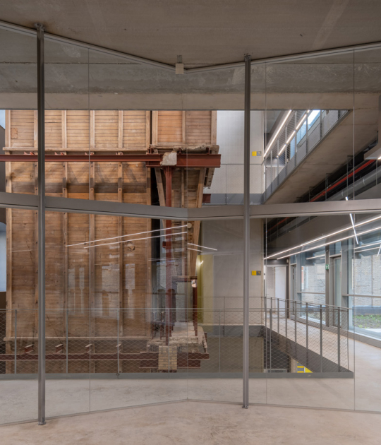La harinera del Grao by VAM10 arquitectura y paisaje. Photograph by David Frutos