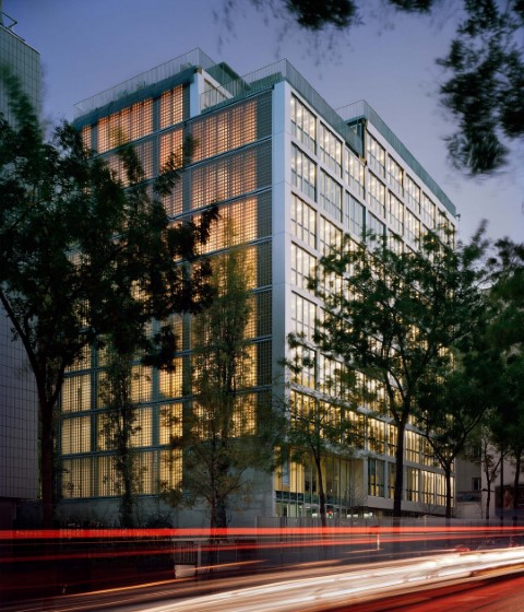 Restructuring of office building by Monsieur Vilo Bach Architecture. Photograph by Axel Dahl