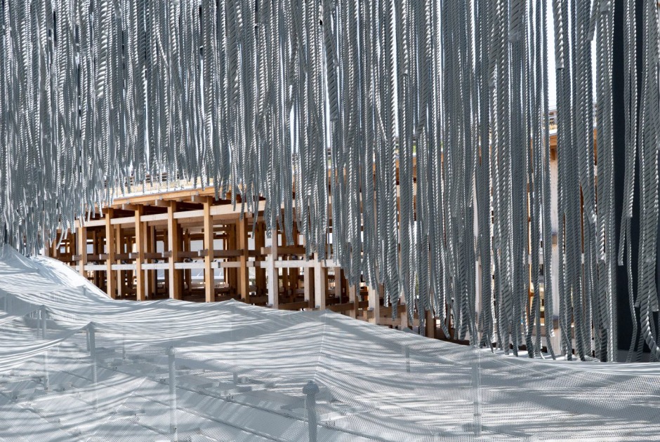 Pabellón de Portugal en la Expo Osaka 2025 por Kengo Kuma. Fotografía cortesía por Kengo Kuma Pabellón de Portugal en la Expo Osaka 2025 por Kengo Kuma. Fotografía cortesía por Kengo Kuma