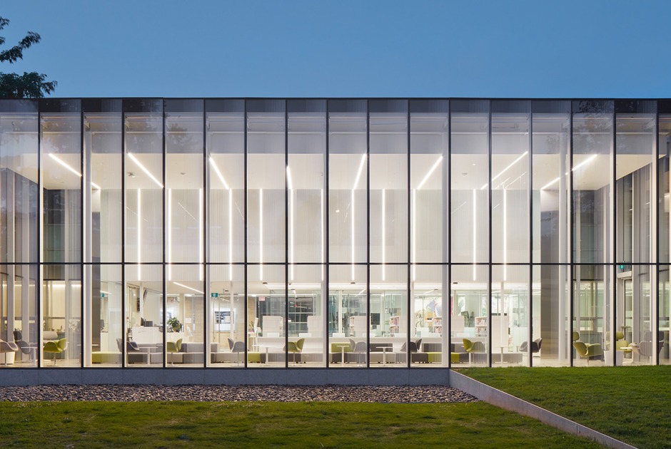 Centennial College’s Story Arts Campus Library by RDHA. Photograph by Tom Arban Centennial College’s Story Arts Campus Library by RDHA. Photograph by Tom Arban