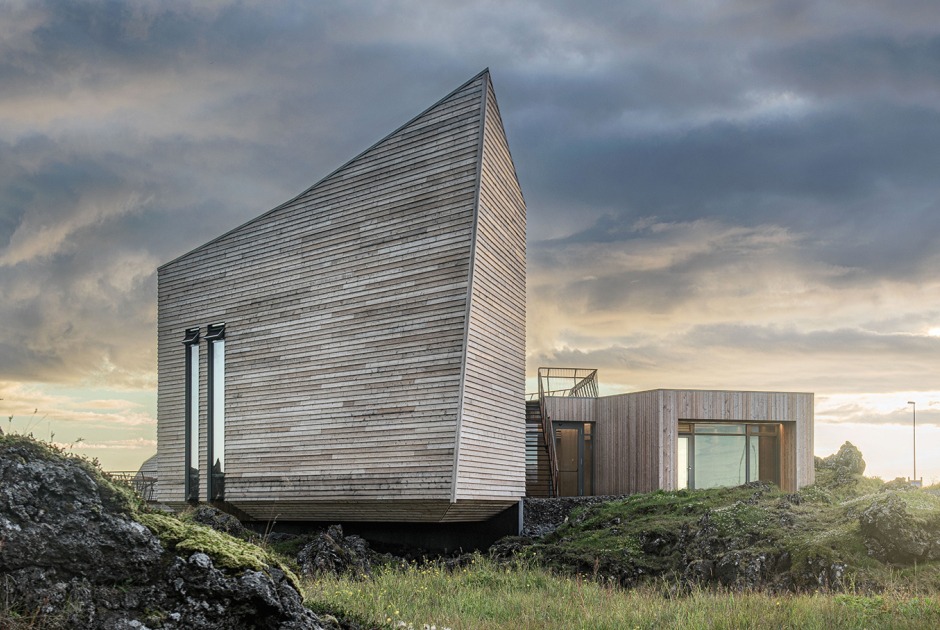 Visitor center in Hellisandur by Arkís arkitektar. Photograph by Karl Vilhjálmsson