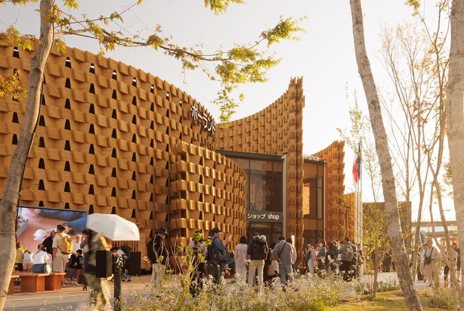 Poland Pavilion Osaka Expo 2025 by Interplay architects. Photograph by Fernando Guerra