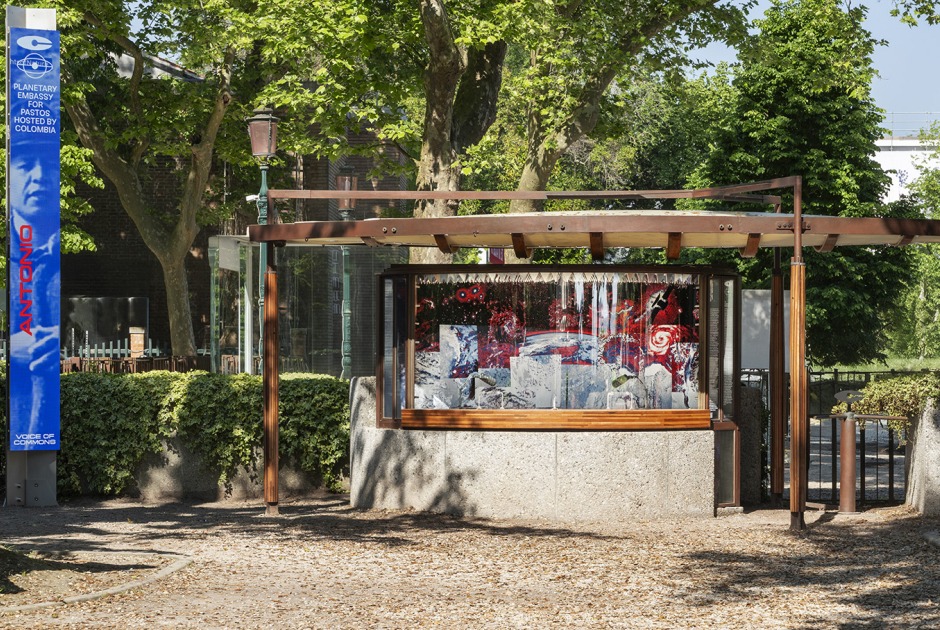 Biglietteria Scarpa ticket office by UNA-UNLESS. Photograph by Melania Dalle Grave, DSL Studio Biglietteria Scarpa ticket office by UNA-UNLESS. Photograph by Melania Dalle Grave, DSL Studio