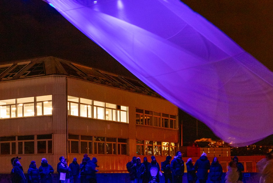 "Medusa" by Collectif Xenia, Gauthier Füllemann and Denis Sermaxhaj. Photograph by Pierre Marmy 