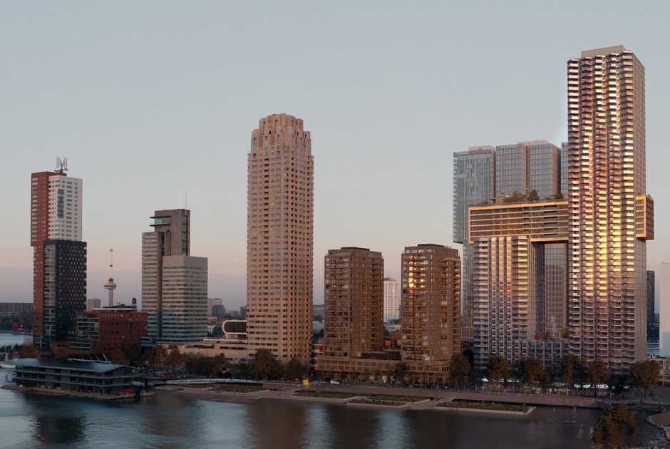 The Sax by MVRDV. Rendering by Proloog. Image courtesy by MVRDV