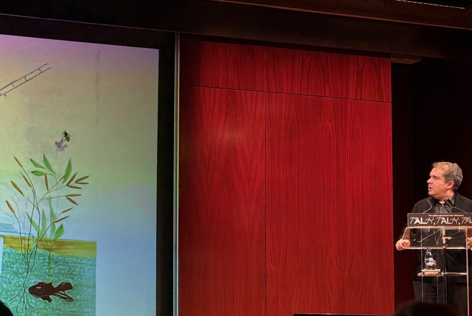 Ciclo de conferencias «Talk, Talk, Talk» en la Fundación Calouste Gulbenkian. 7.ª Trienal de Arquitectura de Lisboa. Fotografía por Agustina Berta / METALOCUS