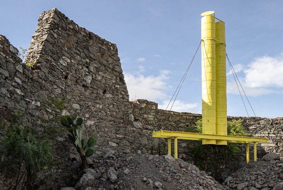 Urban Telescopes by 3ME Arquitectura. Photograph by Jorge Succar