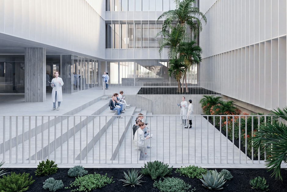 Visualización. Edificio de Laboratorios e Investigación Avanzada por ORBAICETA ALDABA y COR