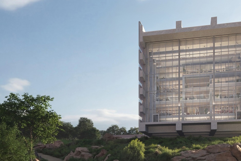 Visualización. Centro de Convergencia «EU TUMO» por MVRDV