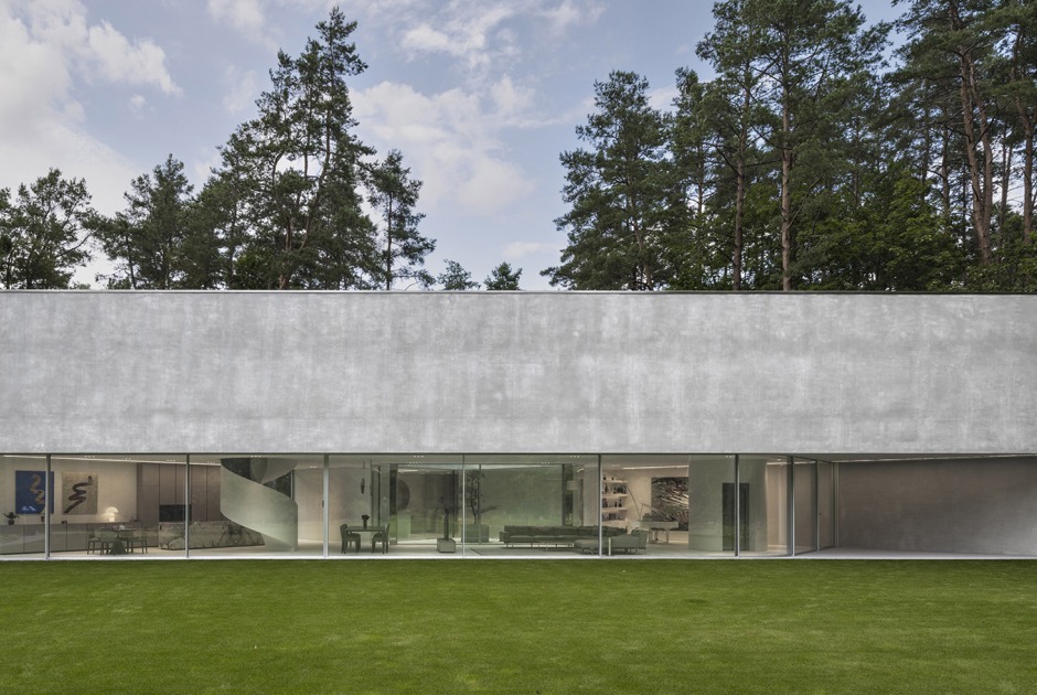 Trim House by Robert Konieczny KWK Promes. Photograph by Jakub Certowicz