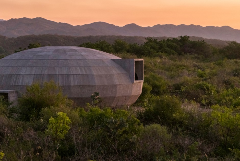 Pabellón de hongos por OMA/Shohei Shigematsu. Fotografía por Rafael Gamo