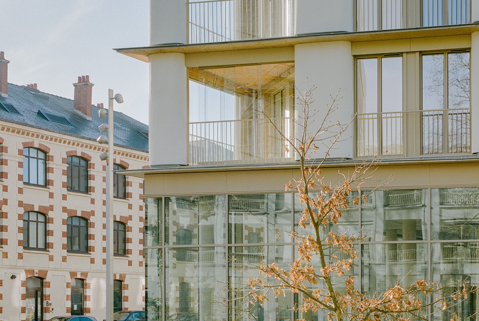 81 housing units by Atelier d’Architecture Ramdam + Palast. Photograph by Charles Bouchaib