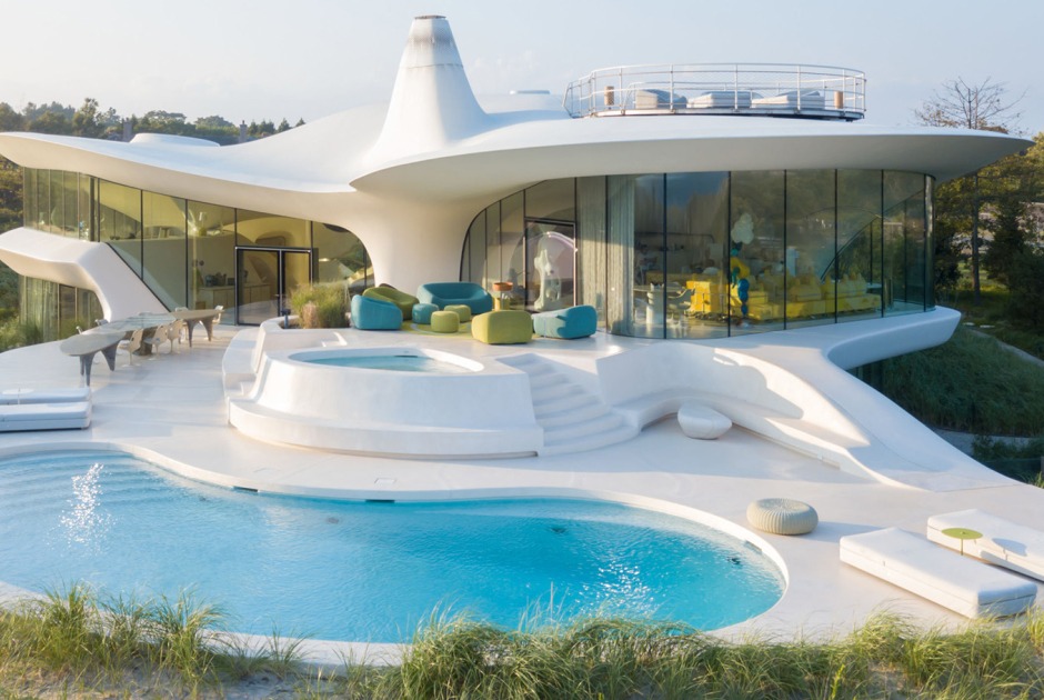 Blue Dream House by Diller Scofidio + Renfro. Photograph by Iwan Baan