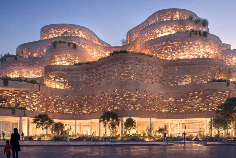 Winning proposal in the final phase of the competition to design the new National Museum of Ecuador. "Living Strata", by SANAA together with A0, CPA and JHS