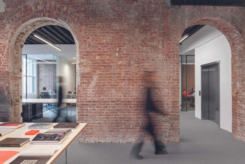 Marian Goodman Gallery by studioMDA. Photograph by Roland Halbe