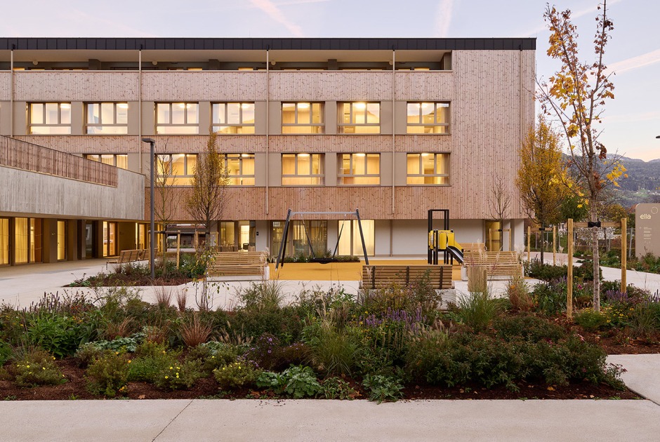 Casa Ella Nursing Home by PINEARQ. Photograph by Oliver Jaist