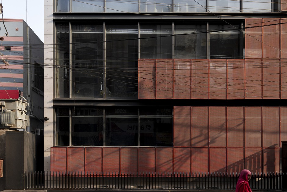 «Screened Spaces» por Studio UF+O. Fotografía por Vivek Eadara