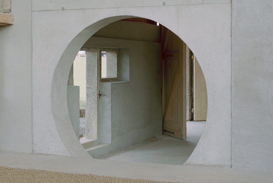 The Inverted Farm by Bard Yersin Architectes. Photograph by Willem Pab