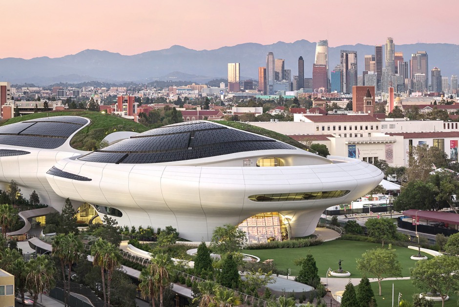 Lucas Museum of Narrative Art by MAD Architects. Photograph by Hufton+Crow. Courtesy of Lucas Museum of Narrative Art
