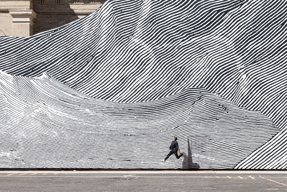 DILUVIUM, by JR. September 13, 2026, Vatican. Photograph courtesy of JR