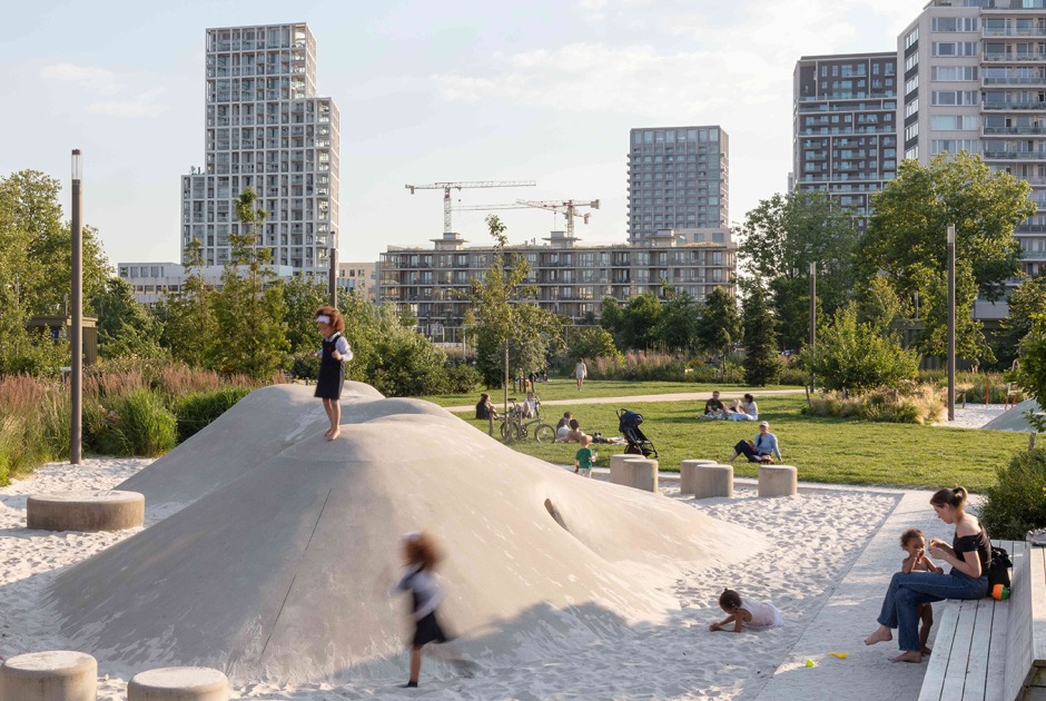 Zuidpark by Tractebel + ADR + Georges Descombes. Photograph by Isabelle Pateer