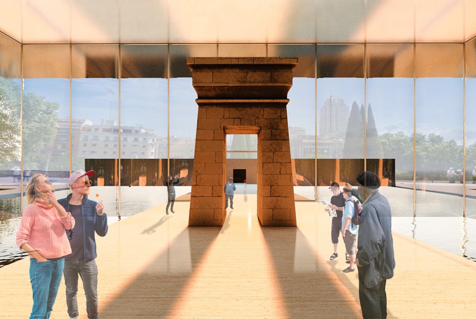 Rendering. "Memoria suspendida" by Eduardo Alonso Tejedor