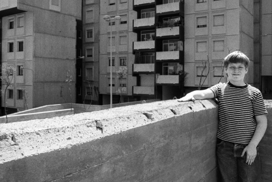 The former Canyelles housing complex—now the Canyelles neighborhood—in 1978. Photograph by Pepe Encinas