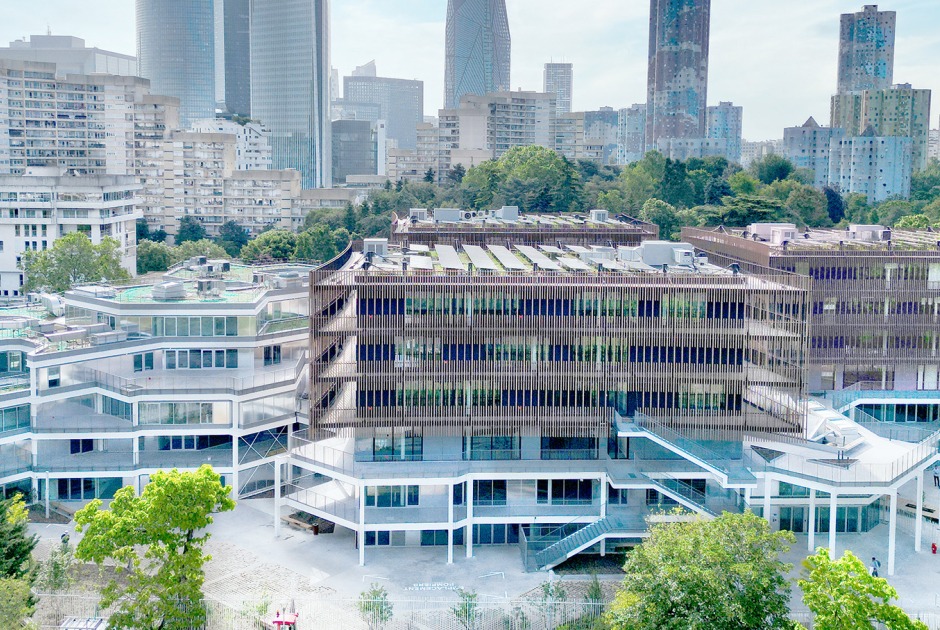 Campus du Parc by It's architecture. Photograph by Francesca Iove.
