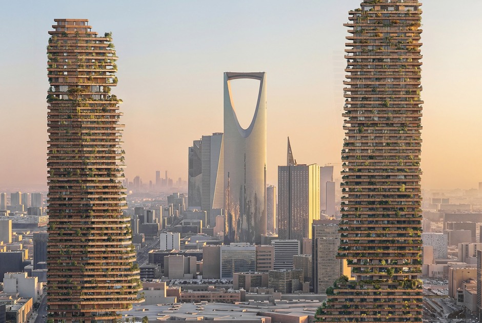 Exterior view of Riymar Towers, courtesy of Riymar Real Estate and Malcolm Reading Consultants. Rendering by JSWD