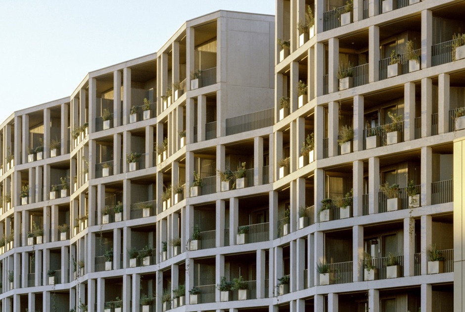 «La Métropolitaine» ganador del premio de nueva construcción de la Segunda Edición del Premio Europeo de Vivienda Colectiva. Fotografía por Maxime Delvaux 