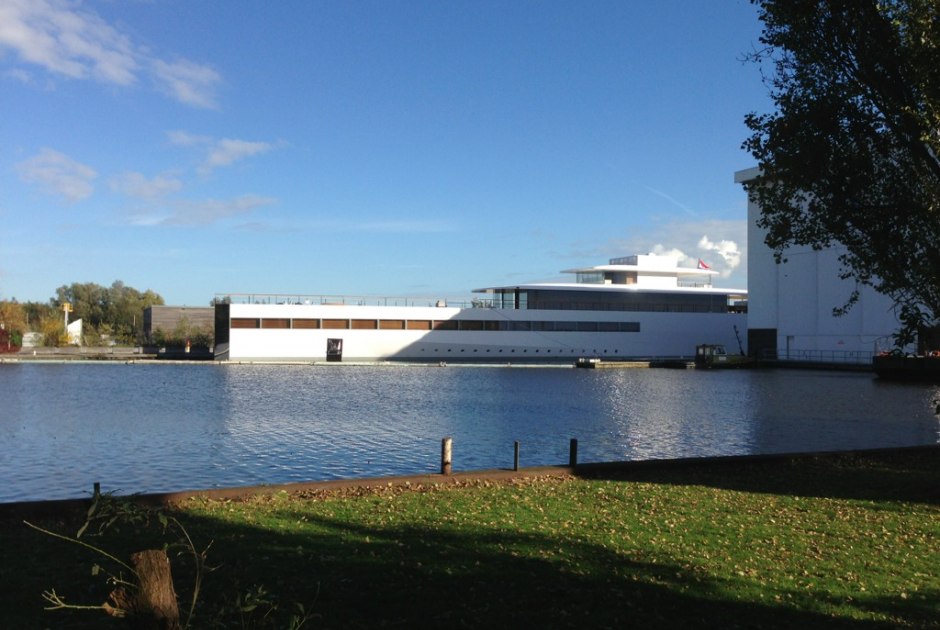 Steve Jobs Yacht Venus Makes Its Coming Out In Aalsmeer