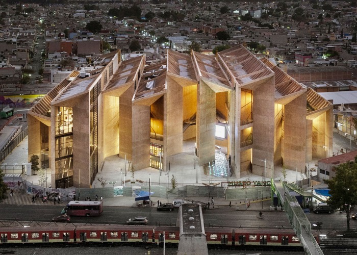 Yancuic Museum by BAX studio, Mendoza Partida and SPRB Architects. Photograph by Andrés Cedillo