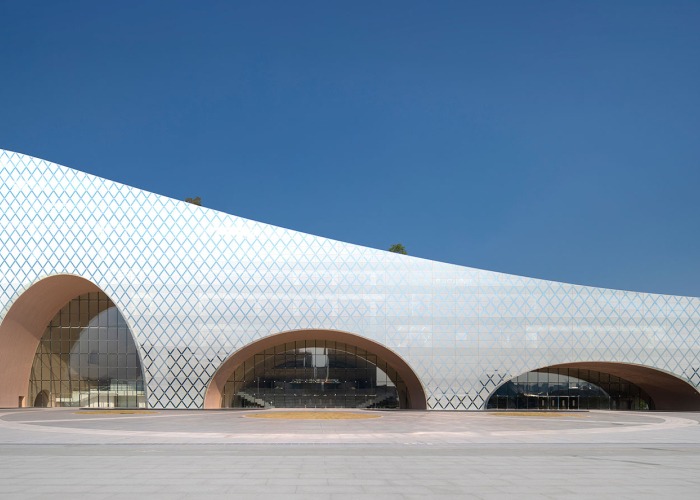 Complejo cultural y artístico de Hengqin por Atelier Apeiron. Fotografía por Yipeng Lv