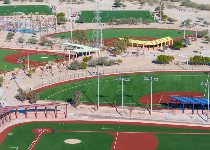 Sports Complex La Paz by CCA. Photograph by Jaime Navarro, courtesy of de Centro de Colaboración Arquitectónica (CCA)