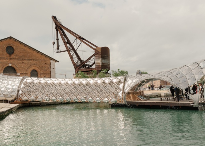 "Gateway to Venice’s Waterway" by Norman Foster Foundation and Porsche. Photograph by Pablo Gómez-Ogando. Courtesy by the Norman Foster Foundation