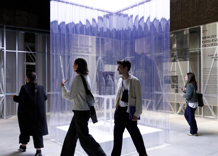 Microarchitecture Through AI: New Memories Ancient Monuments. Armenian Pavilion. Photograph by electric architects