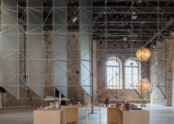 Uzbekistan Pavilion at La Biennale di Venezia. Photograph by Gerda Studio. Courtesy of the Uzbekistan Art and Culture Development Foundation (ACDF).