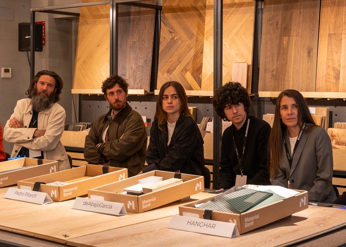 "New Materiality." Seven emerging Madrid studios define the architecture of the future. Photograph courtesy by Matter and Material Bank.